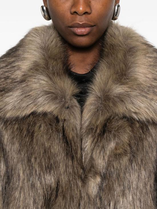 25FW 더로랑 무스탕 TLR25JKMIX49MIX BROWN - THELAURENT