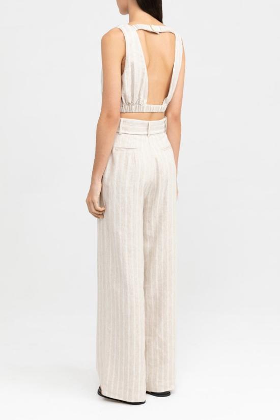  시그니피컨트 아더 스트레이트 팬츠 Significant Other Zola 팬츠 내추럴 스트라이프 - SIGNIFICANT OTHER