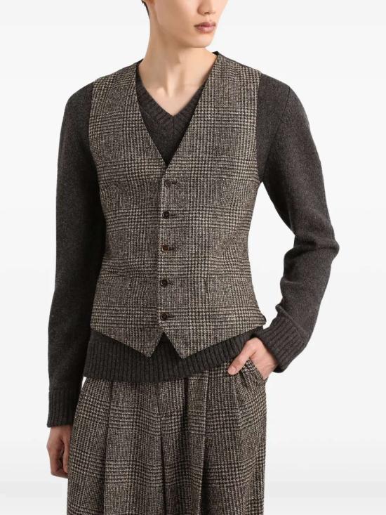 25FW 돌체앤가바나 자켓 G702UTFQMKD S8101 QUADRI CHECK TARTAN - DOLCE & GABBANA