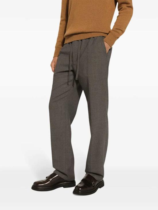 25FW 돌체앤가바나 스트레이트 팬츠 GP03ATFU28E S8290 MELANGE GRIGI - DOLCE & GABBANA