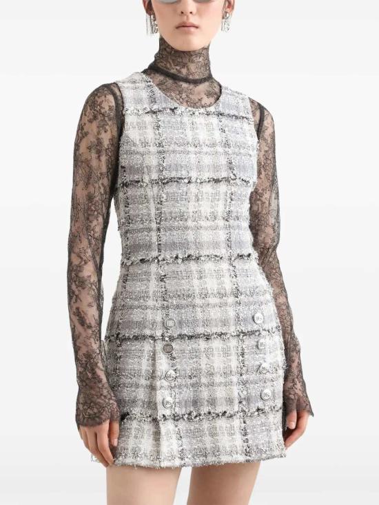 25FW 돌체앤가바나 블라우스 F7AL5THLM8C N5543 GRIGIOBORDO - DOLCE & GABBANA