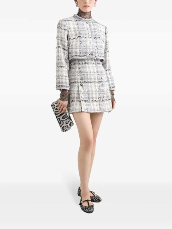 25FW 돌체앤가바나 블라우스 F7AL5THLM8C N5543 GRIGIOBORDO - DOLCE & GABBANA