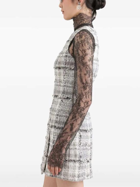 25FW 돌체앤가바나 블라우스 F7AL5THLM8C N5543 GRIGIOBORDO - DOLCE & GABBANA