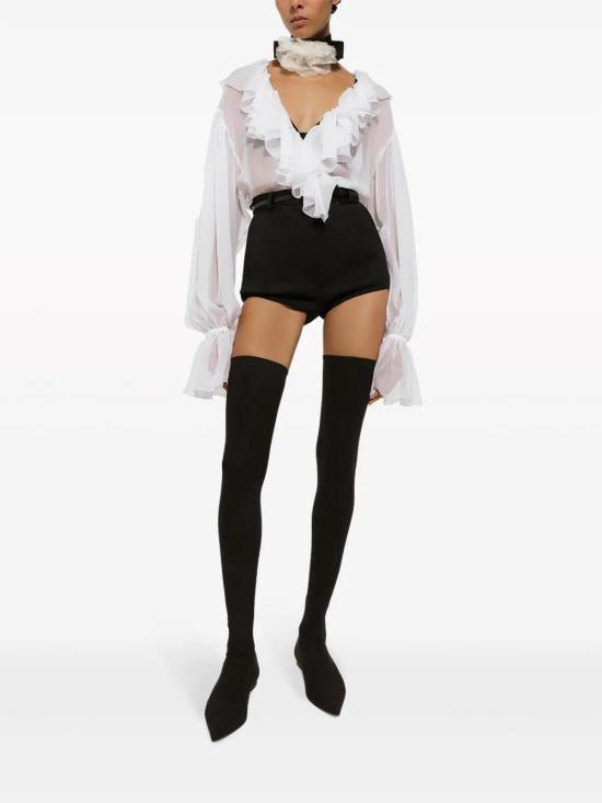 25FW 돌체앤가바나 블라우스 F79FGTFU1AT W0800 BIANCO OTTICO - DOLCE & GABBANA