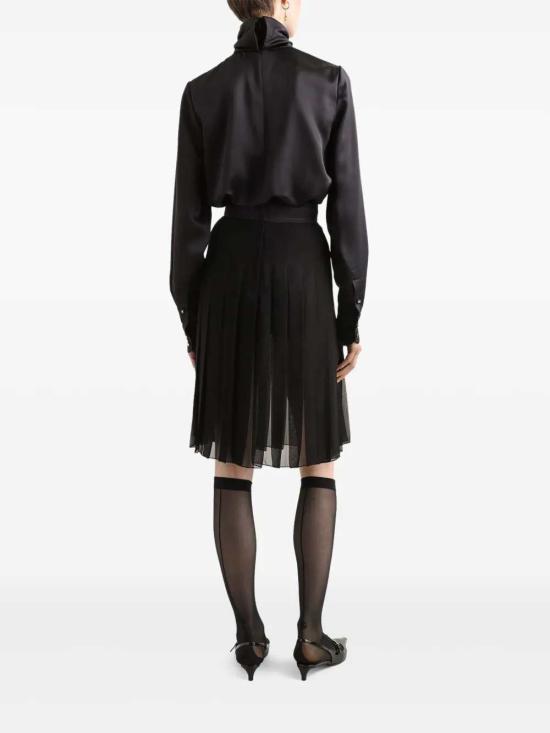 25FW 돌체앤가바나 블라우스 F7AK0TFU1AU N0000 NERO - DOLCE & GABBANA