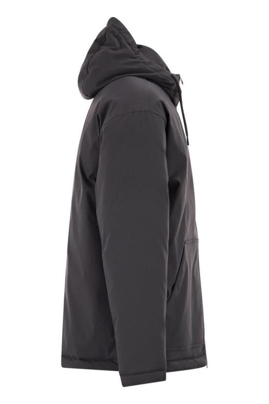 25FW 에르노 코튼 필 자켓 PI001278U12531 9487 Grey - HERNO