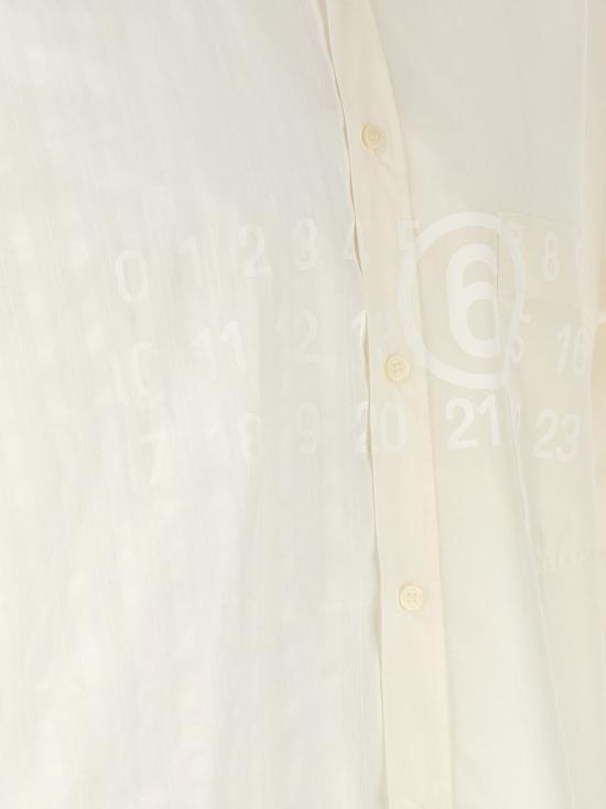 26SS MM6 메종마르지엘라 긴팔 셔츠 SH0DR0007MTN135961 WHITE - MM6 MAISON MARGIELA