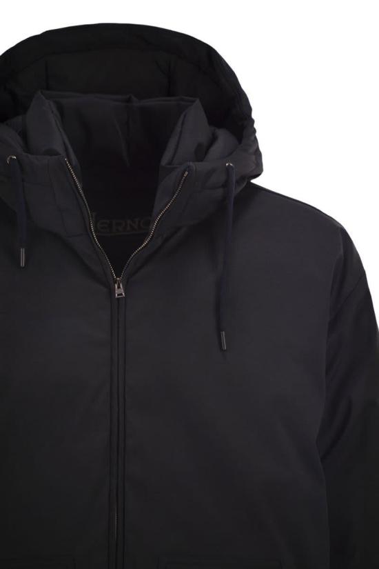 25FW 에르노 코튼 필 자켓 PI001278U12531 9200 BLUE - HERNO