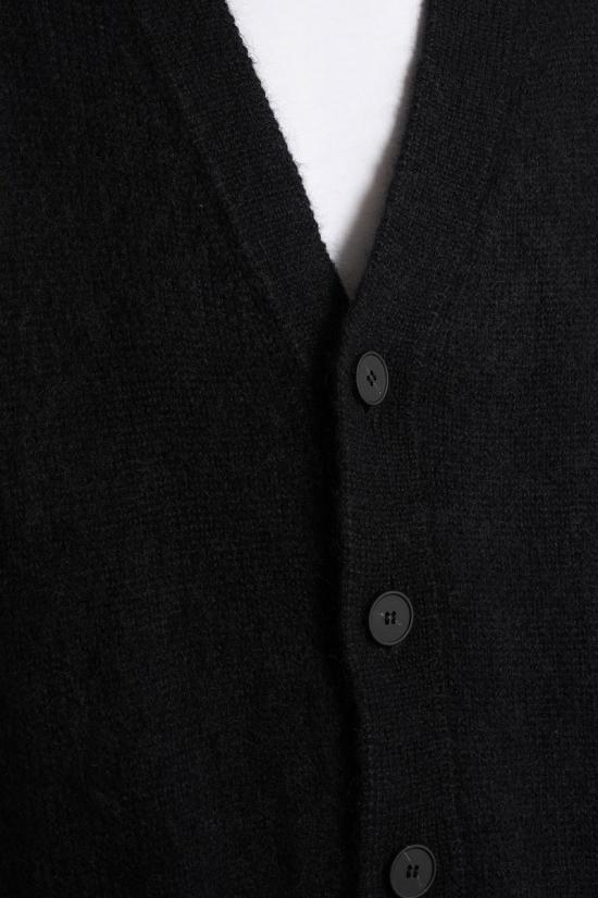 25FW 스튜디오 니콜슨 가디건 430205 5063478049761 Black - STUDIO NICHOLSON