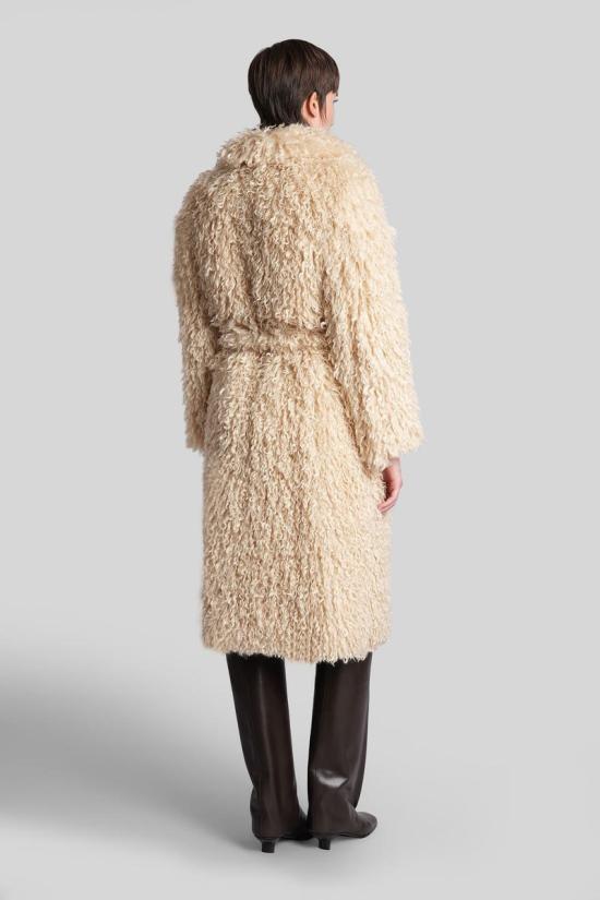 25FW 딸리아토레 무스탕 425694 F80010U25I085 Beige - TAGLIATORE