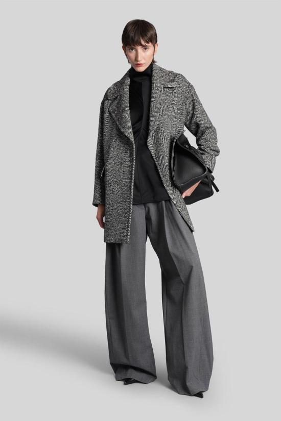 25FW 딸리아토레 코트 428386 110007S25I086 Black - TAGLIATORE