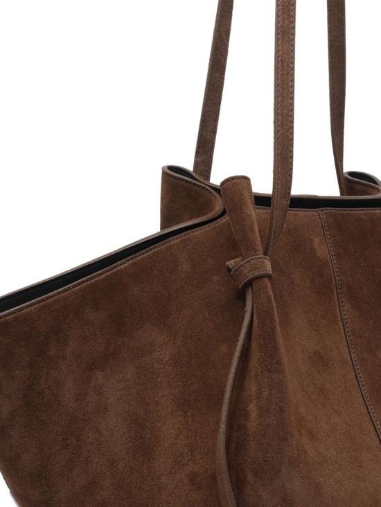 26SS 유제피 숄더백 LARGE MOCHI SUEDE S004 Brown - YUZEFI