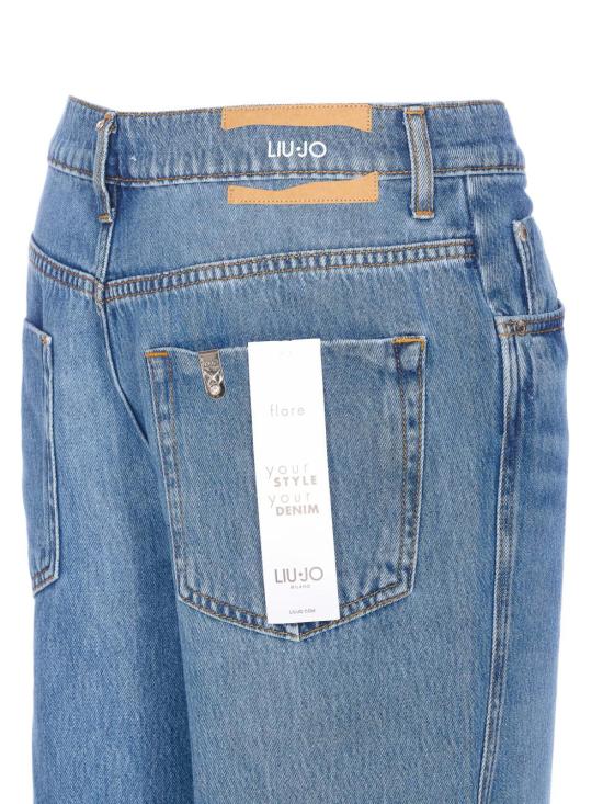 26SS 리우조 데님 팬츠 UA6218 D031979010 Blue superlat - LIU JO