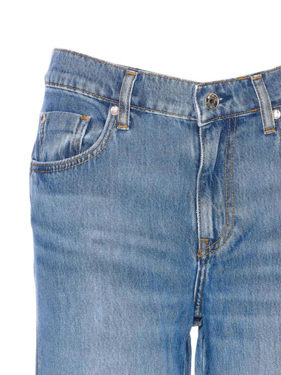 26SS 리우조 데님 팬츠 UA6218 D031979010 Blue superlat - LIU JO