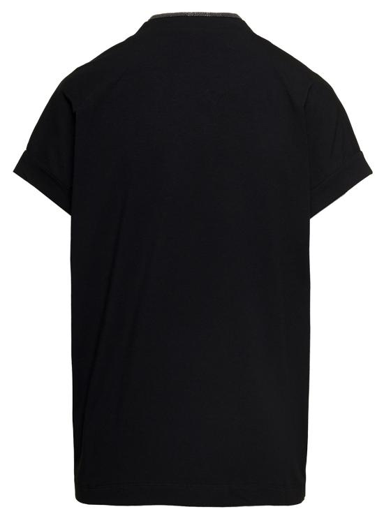 26SS 브루넬로 쿠치넬리 반팔 티셔츠 M0T18BD222C101 Black - BRUNELLO CUCINELLI