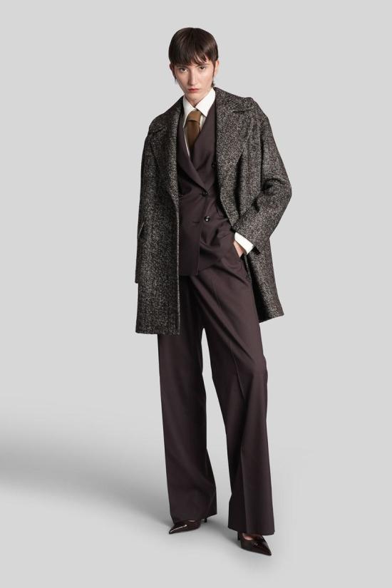 25FW 딸리아토레 코트 428387 340319U25I336 Black - TAGLIATORE