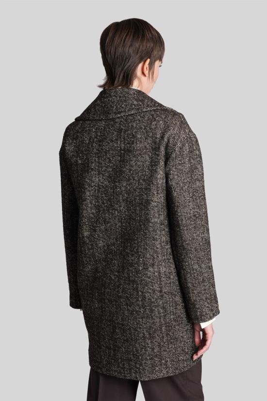 25FW 딸리아토레 코트 428387 340319U25I336 Black - TAGLIATORE