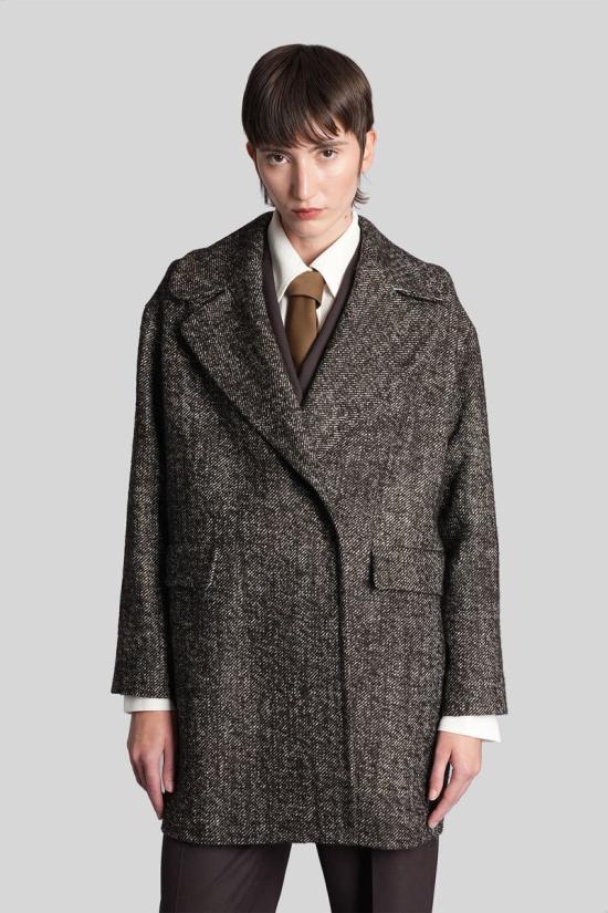 25FW 딸리아토레 코트 428387 340319U25I336 Black