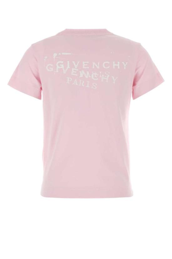 26SS 지방시 반팔 티셔츠 BW70FJP7A7 681 LIGHT PINK - GIVENCHY