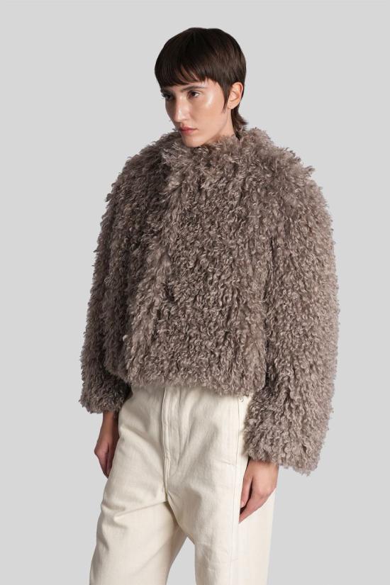 25FW 딸리아토레 무스탕 424976 F80010U25I085 Brown - TAGLIATORE