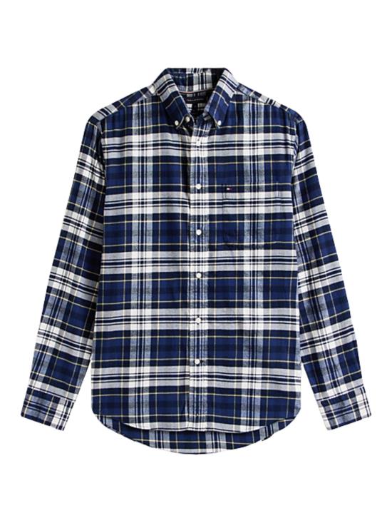 25FW 타미힐피거 셔츠 MW0MW41345 0MS Blue