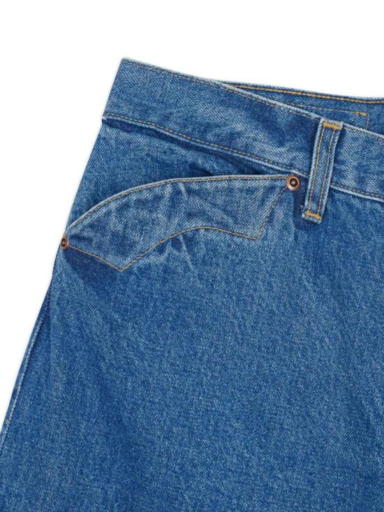 25FW 브레인데드 데님 팬츠 BDF25BO8O046 STONEWASHINDIGO Blue - BRAIN DEAD