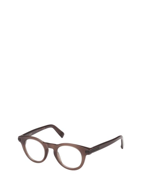 26FW 에르메네질도제냐 안경 EZ5325 048 SHINY DARK BROWN - ERMENEGILDO ZEGNA