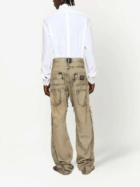 25FW 돌체앤가바나 긴팔 셔츠 G5EN2TGG145 W0800 BIANCO OTTICO - DOLCE & GABBANA