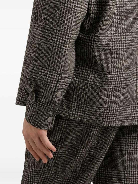 25FW 돌체앤가바나 긴팔 셔츠 G5MM6TFQMKD S8101 QUADRI CHECK TARTAN - DOLCE & GABBANA