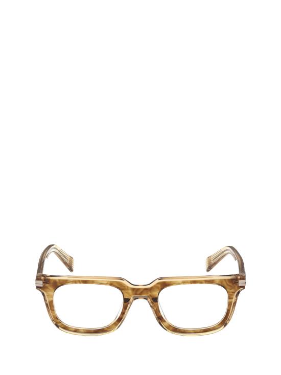 26FW 에르메네질도제냐 안경 EZ5328 047 LIGHT BROWN STRIPED