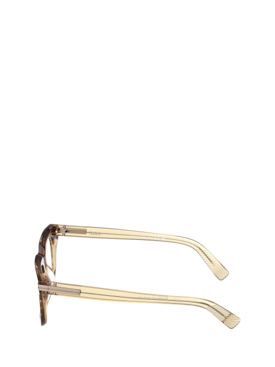 26FW 에르메네질도제냐 안경 EZ5328 047 LIGHT BROWN STRIPED - ERMENEGILDO ZEGNA