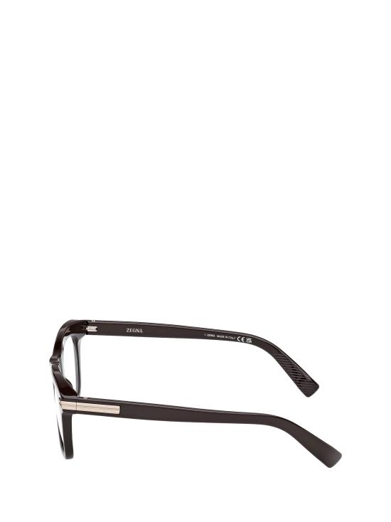 26FW 에르메네질도제냐 안경 EZ5326 B 048 SHINY DARK BROWN - ERMENEGILDO ZEGNA