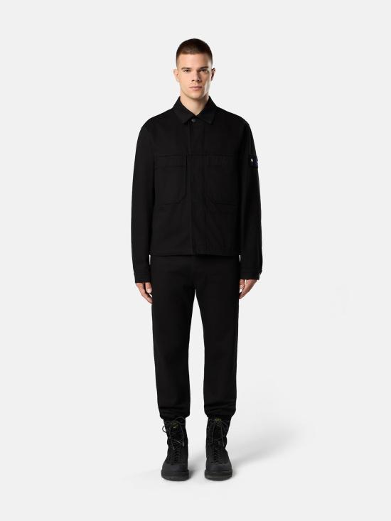 25FW 스톤 아일랜드 Q100027 포벳 버튼 코치 자켓 K2S15 Q100027 S00J5 V0029 Black - STONE ISLAND