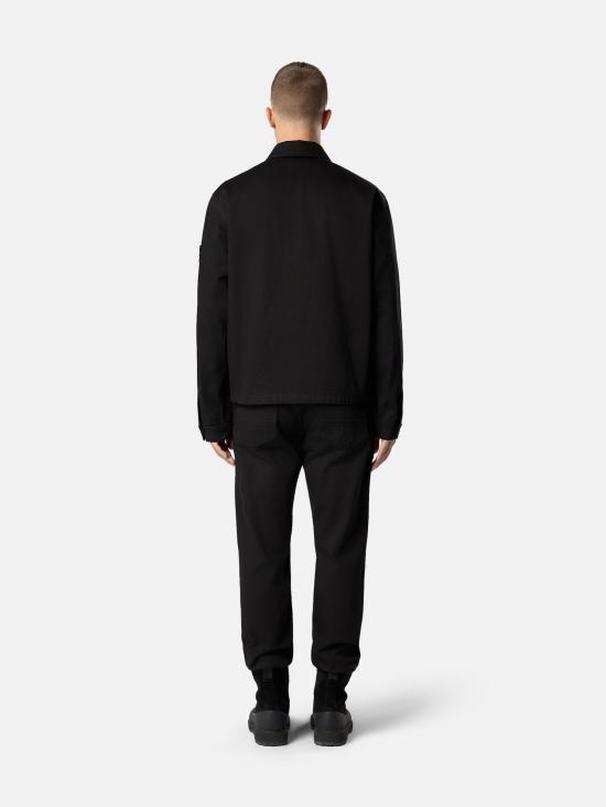 25FW 스톤 아일랜드 Q100027 포벳 버튼 코치 자켓 K2S15 Q100027 S00J5 V0029 Black - STONE ISLAND