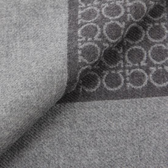 26SS 살바토레 페라가모 머플러/스카프 527047 671684003 GREY CHECKED MEDIUM - SALVATORE FERRAGAMO