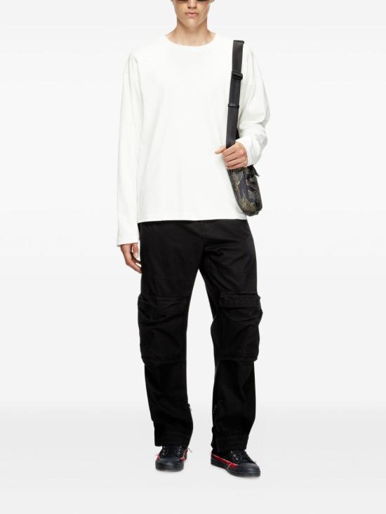 25FW 디젤 긴팔 티셔츠 A194440AIJU141 DOM - DIESEL