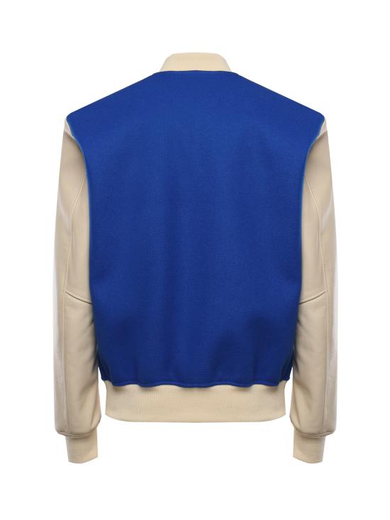 26SS 줄리아노 갈리아노 봄버 자켓 VARSITY NAPPABLU Blue - GIULIANO GALIANO