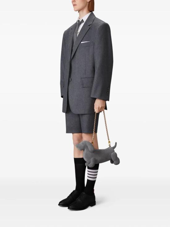 25FW 톰브라운 클러치/파우치 FAP503AL0037035 MED GREY DOM - THOM BROWNE