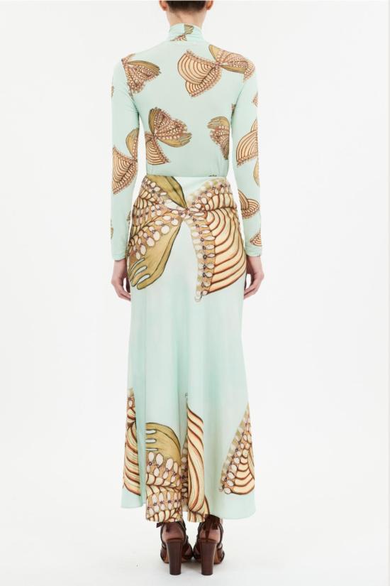  울라 존슨 터틀넥 아우렐리아  탑 워터 블라썸 - ULLA JOHNSON