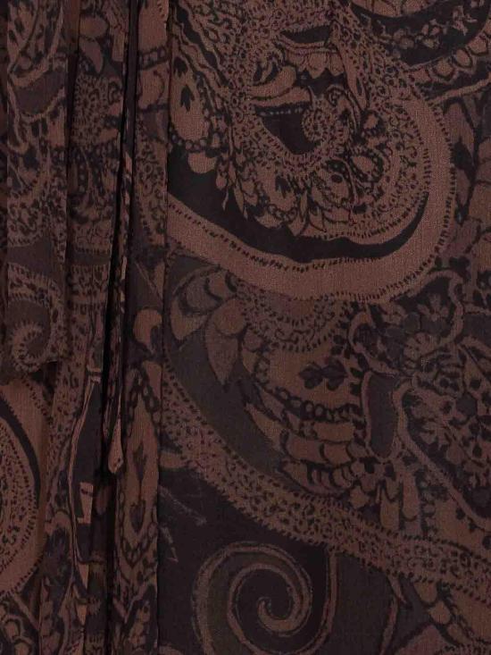  핑코 미디 스커트 106744A389ZL1 Brown - PINKO