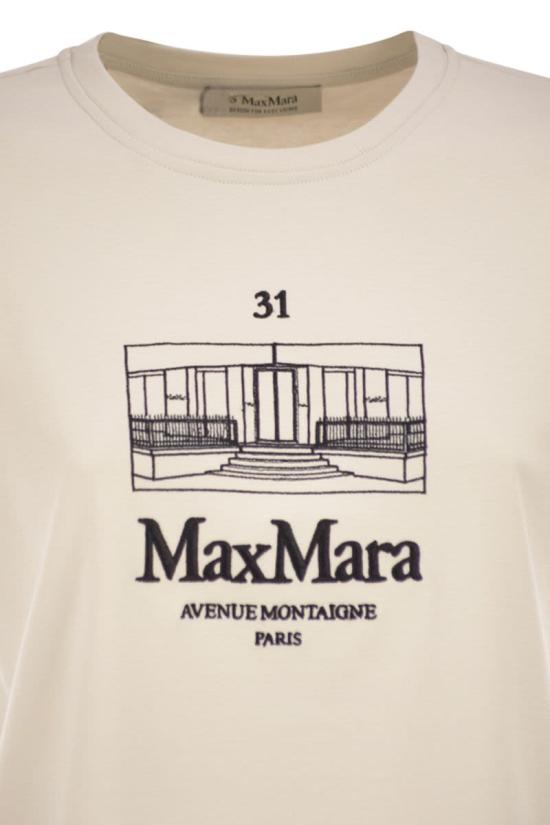 26SS 에스막스마라 반팔 티셔츠 2619971021600 001 SAND - 'S MAX MARA