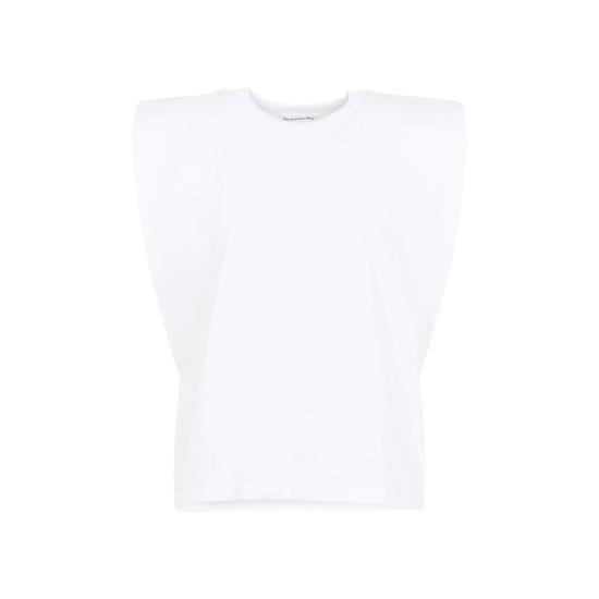 26SS 더프랭키샵 반팔 티셔츠 TSFS084040 000 WHITE - THE FRANKIE SHOP