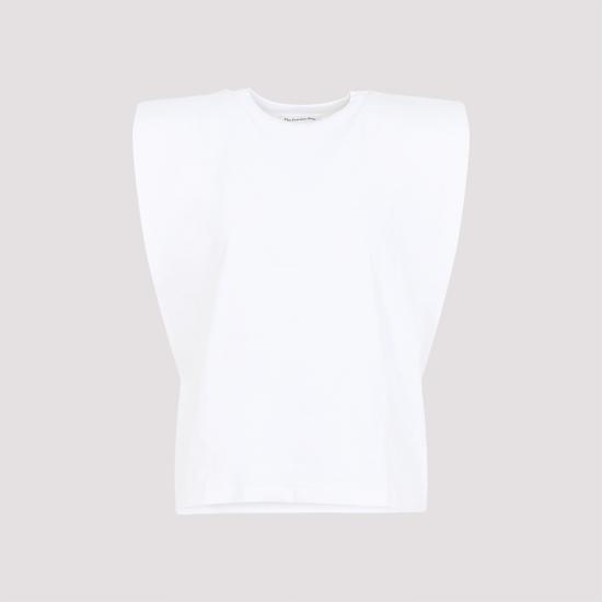 26SS 더프랭키샵 반팔 티셔츠 TSFS084040 000 WHITE - THE FRANKIE SHOP