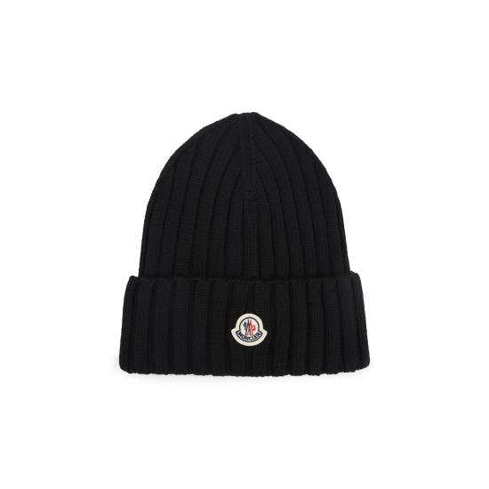 26FW 몽클레어 비니 L10933B00036A9327 999 BLACK - MONCLER