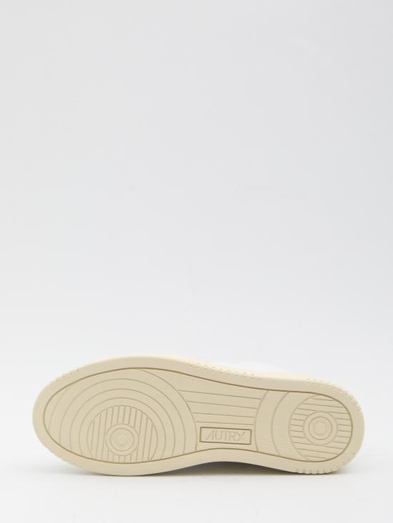 26SS 오트리 메달리스트 로우 뮬/슬리퍼 AULWLL 09 WHITE - AUTRY