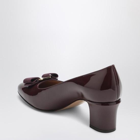 26SS 살바토레 페라가모 힐/펌프스 07907611CLE PB BURGUNDY - SALVATORE FERRAGAMO