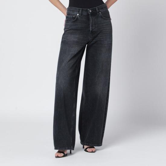 26SS 하이쿠레 스트레이트 팬츠 HEW03296DF174CO L902 BLACK