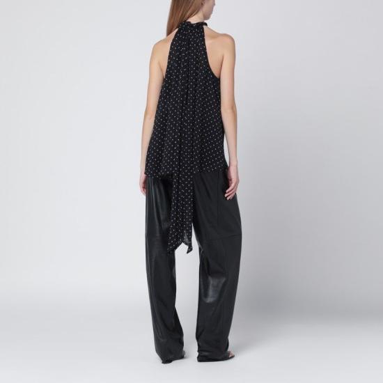 26SS 로테이트 바이 크리스텐슨 반팔 티셔츠 115238000PL 1000 BLACK - ROTATE BY BIRGERCHRISTENSEN