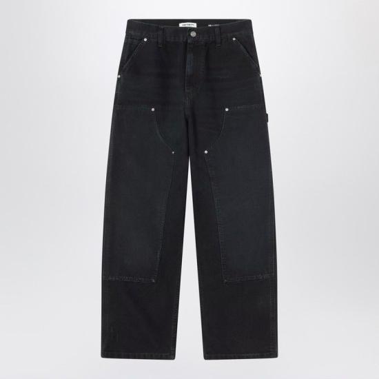 26SS 칼하트 WIP 브랜돈 더블 니 팬츠 I036352CO 89B7 BLACK
