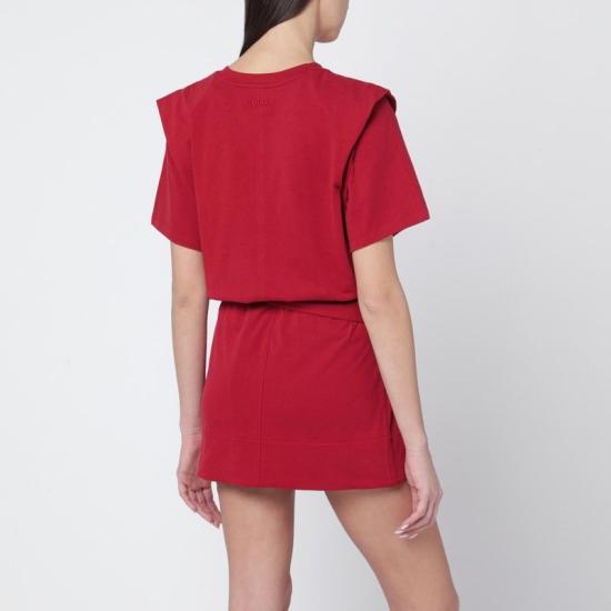 26SS 이자벨마랑 반팔 티셔츠 TS0041FAA1N41I 70CH RED - ISABEL MARANT